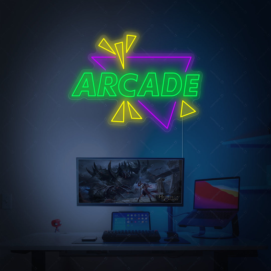 "Arcade" Neonkyltti