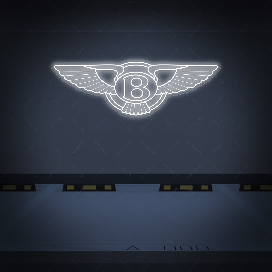 "Bentl-Car" Neonkyltti
