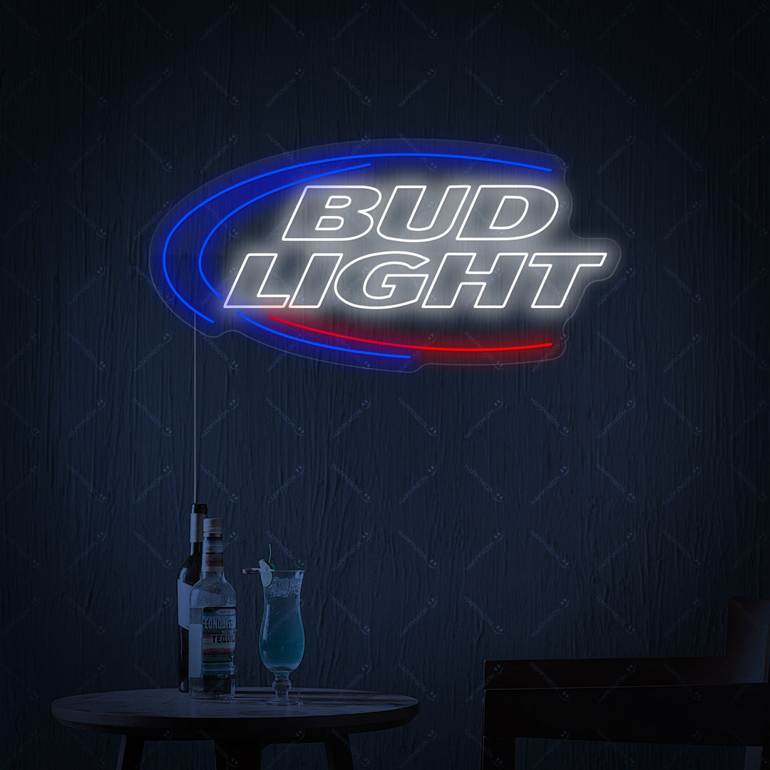 "Bud Light" Neonkyltti