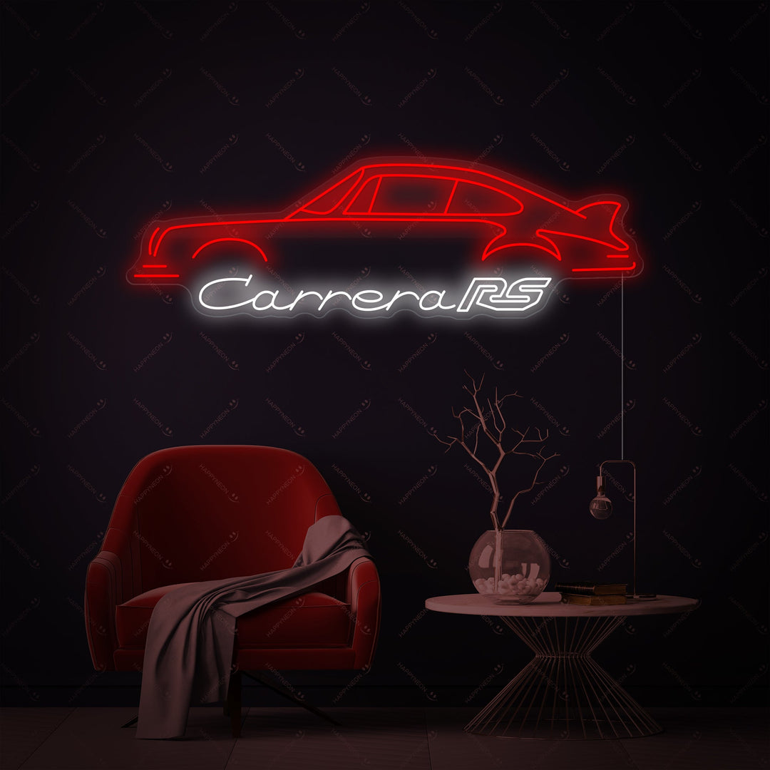 "Carrera Rs" Neonkyltti