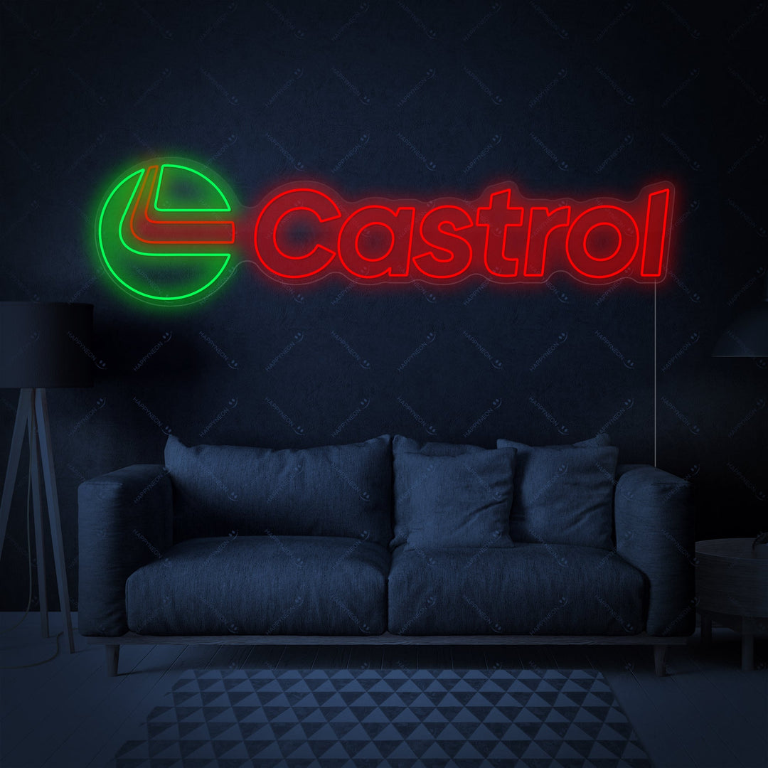 "Castro-logo" Neonkyltti