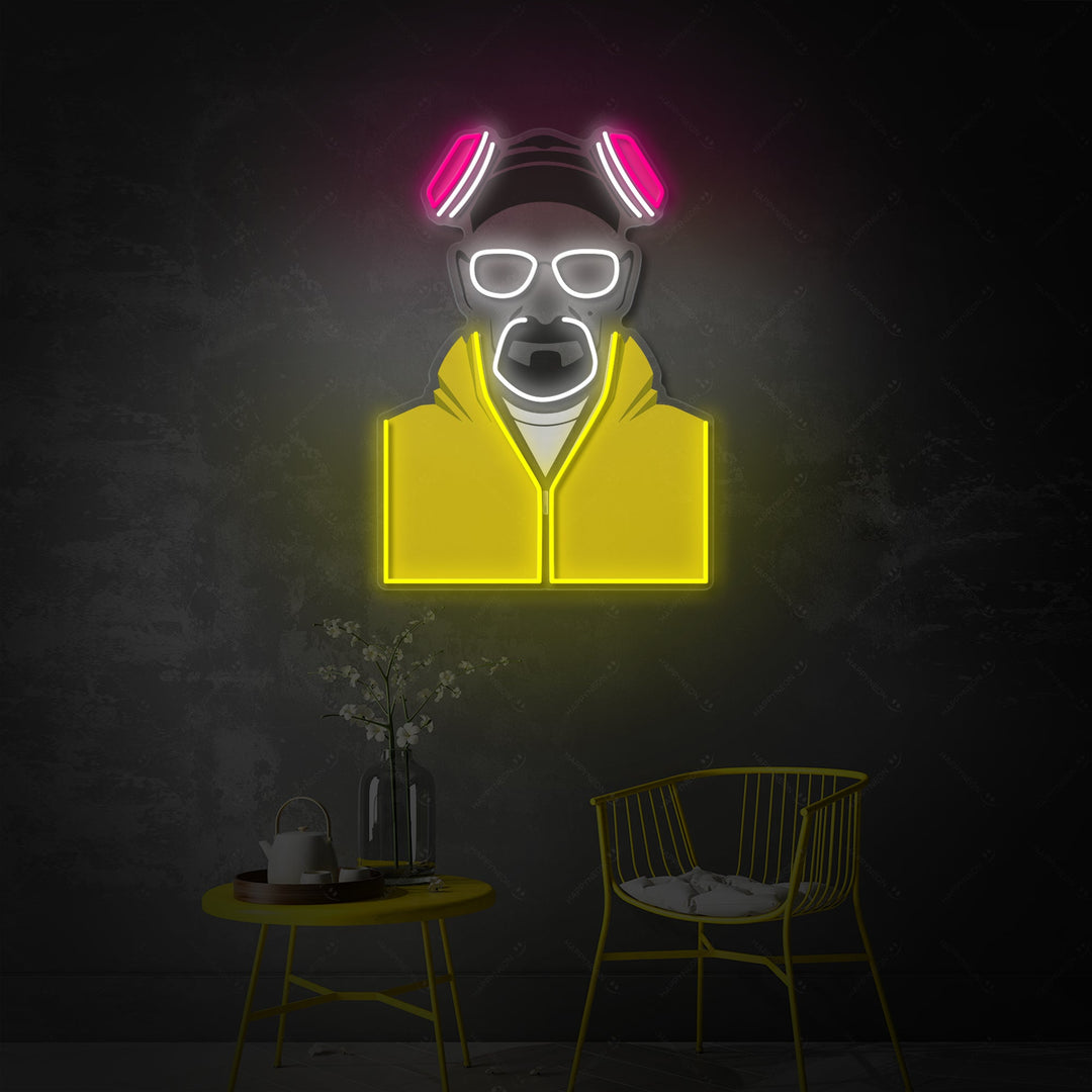 "Chemical Genius" Neonkyltti