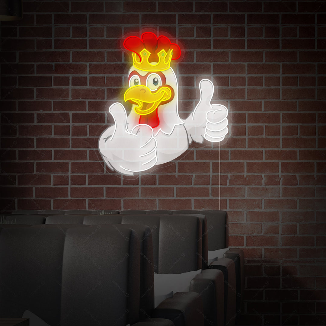"Chicken" Neonkyltti