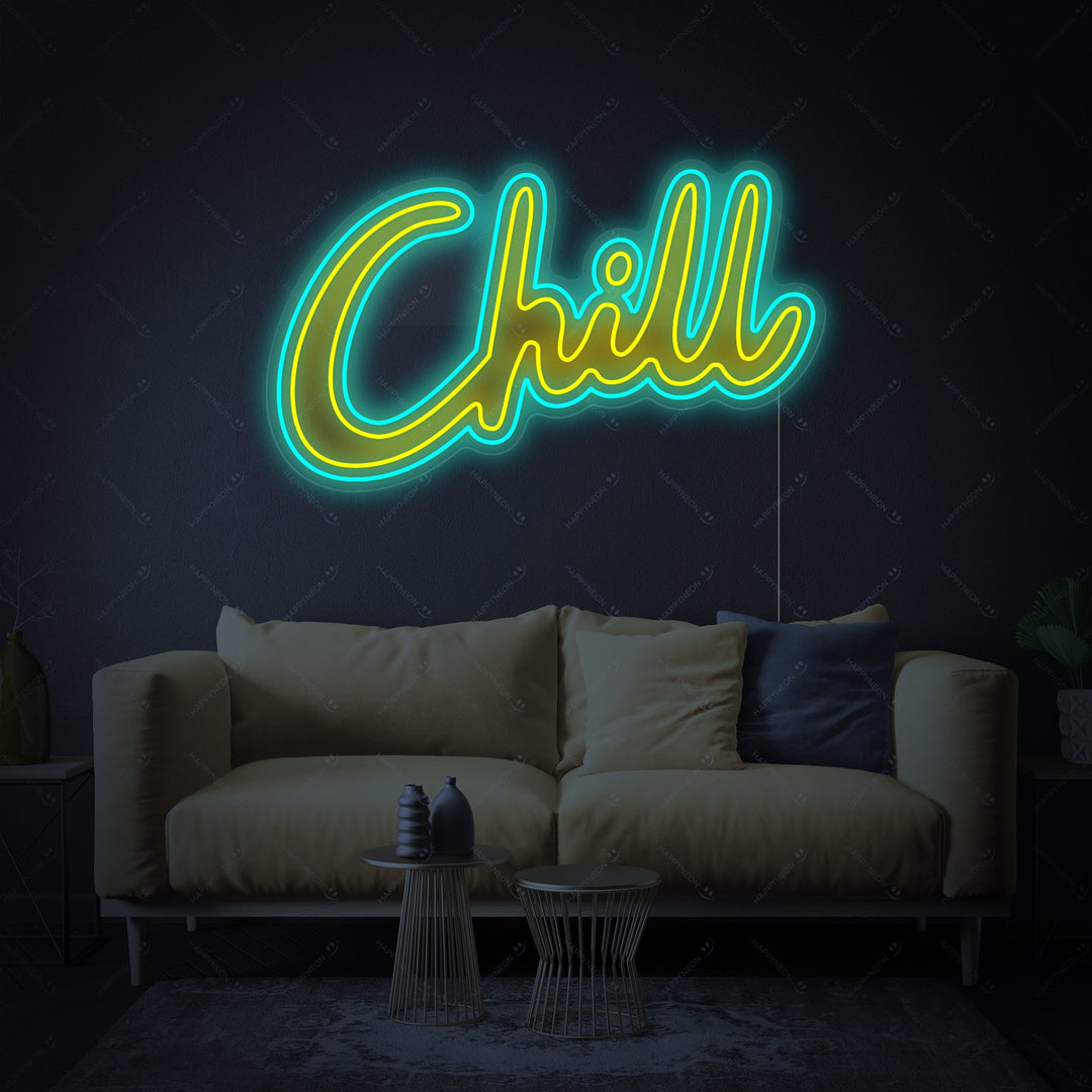 "Chill" Neonkyltti