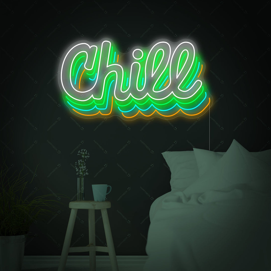 "Chill" Neonkyltti