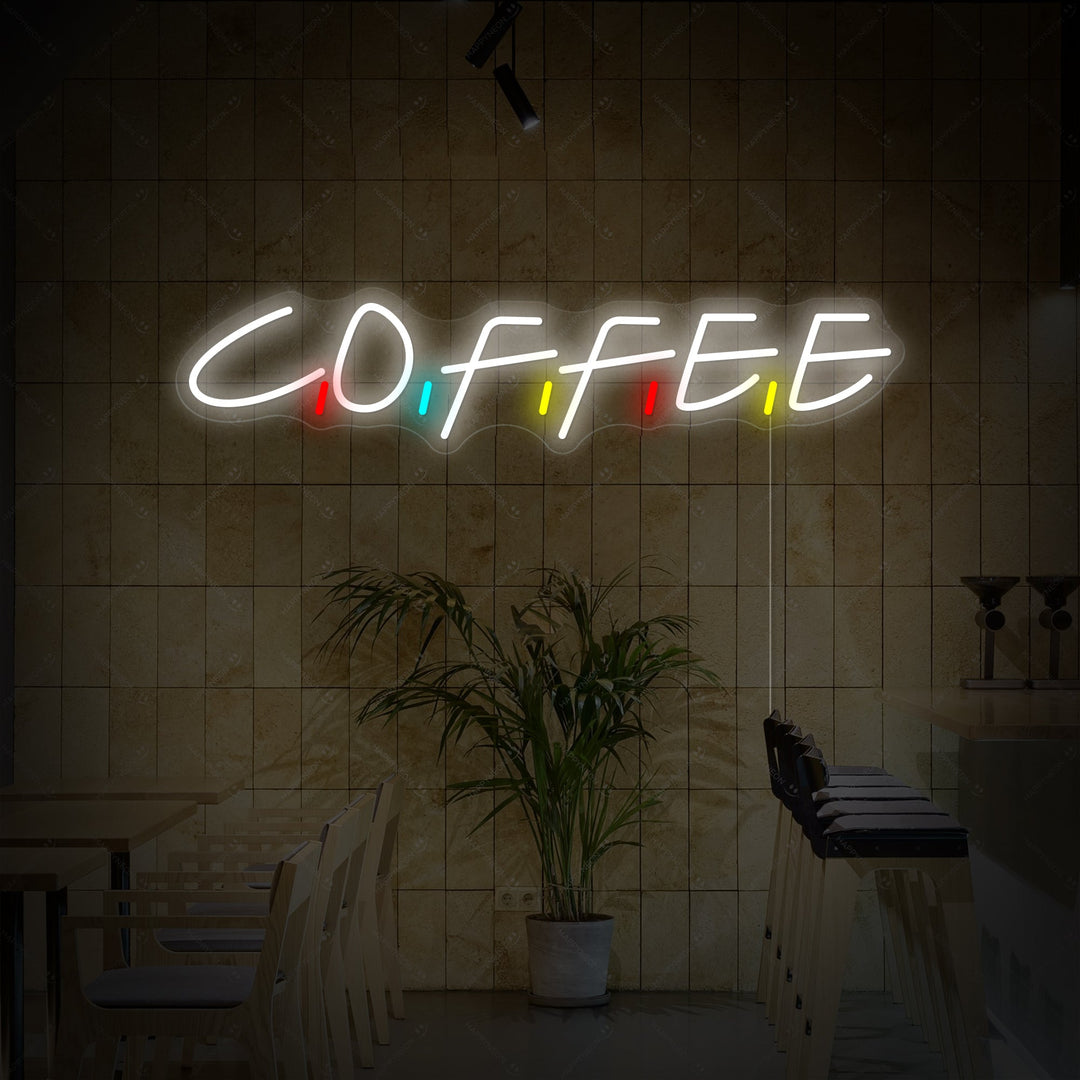 "Coffee" Neonkyltti