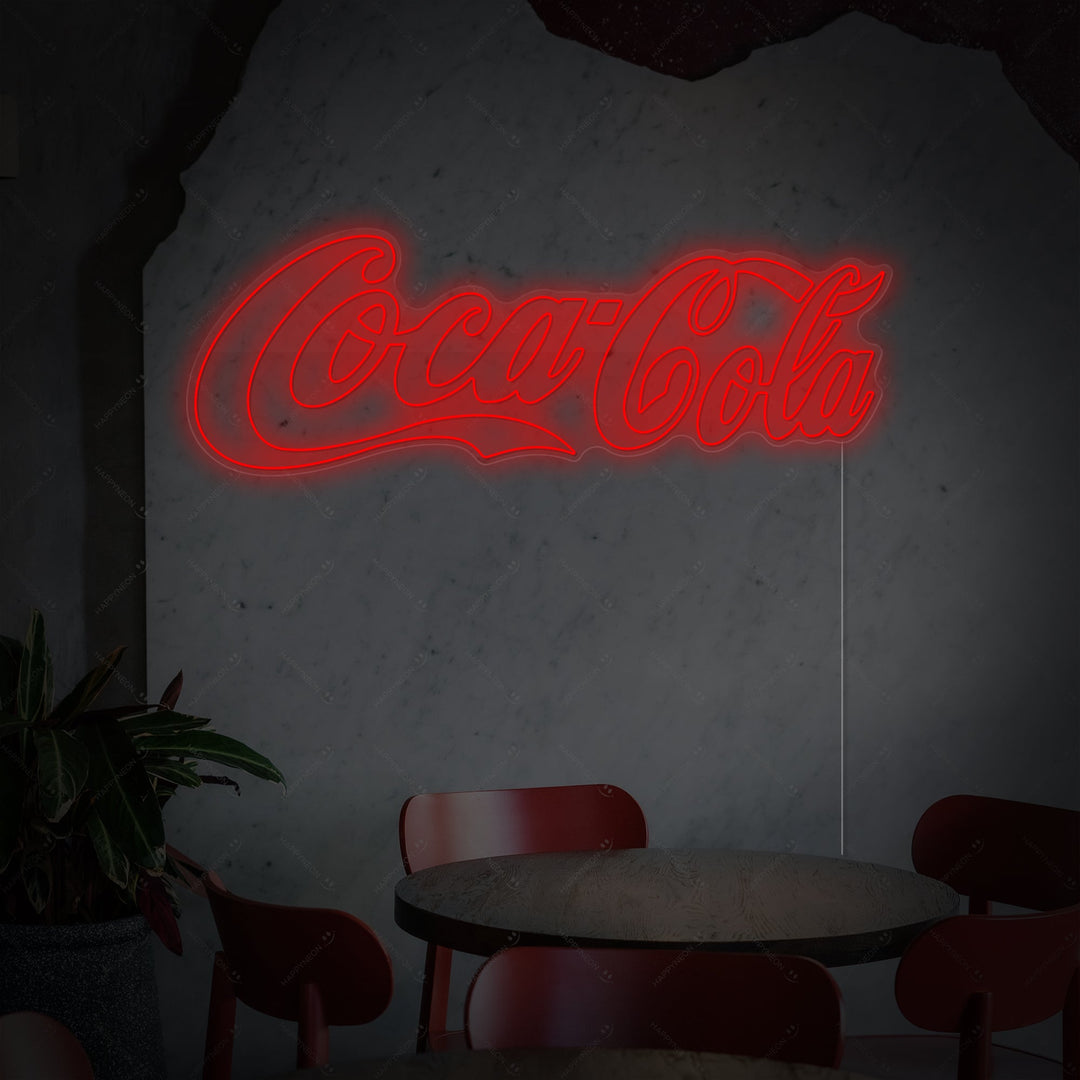 "Cola logo" Neonkyltti