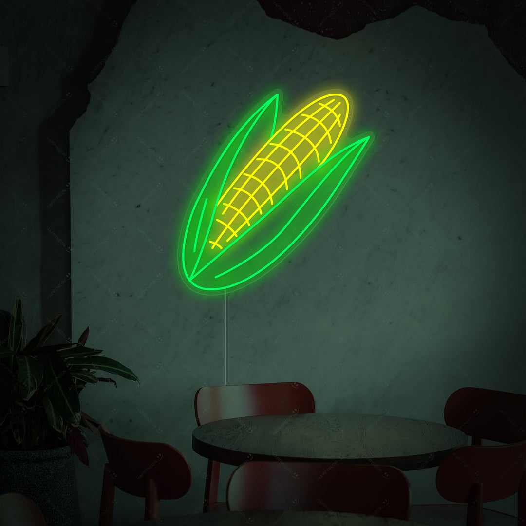 "Corn" Neonkyltti
