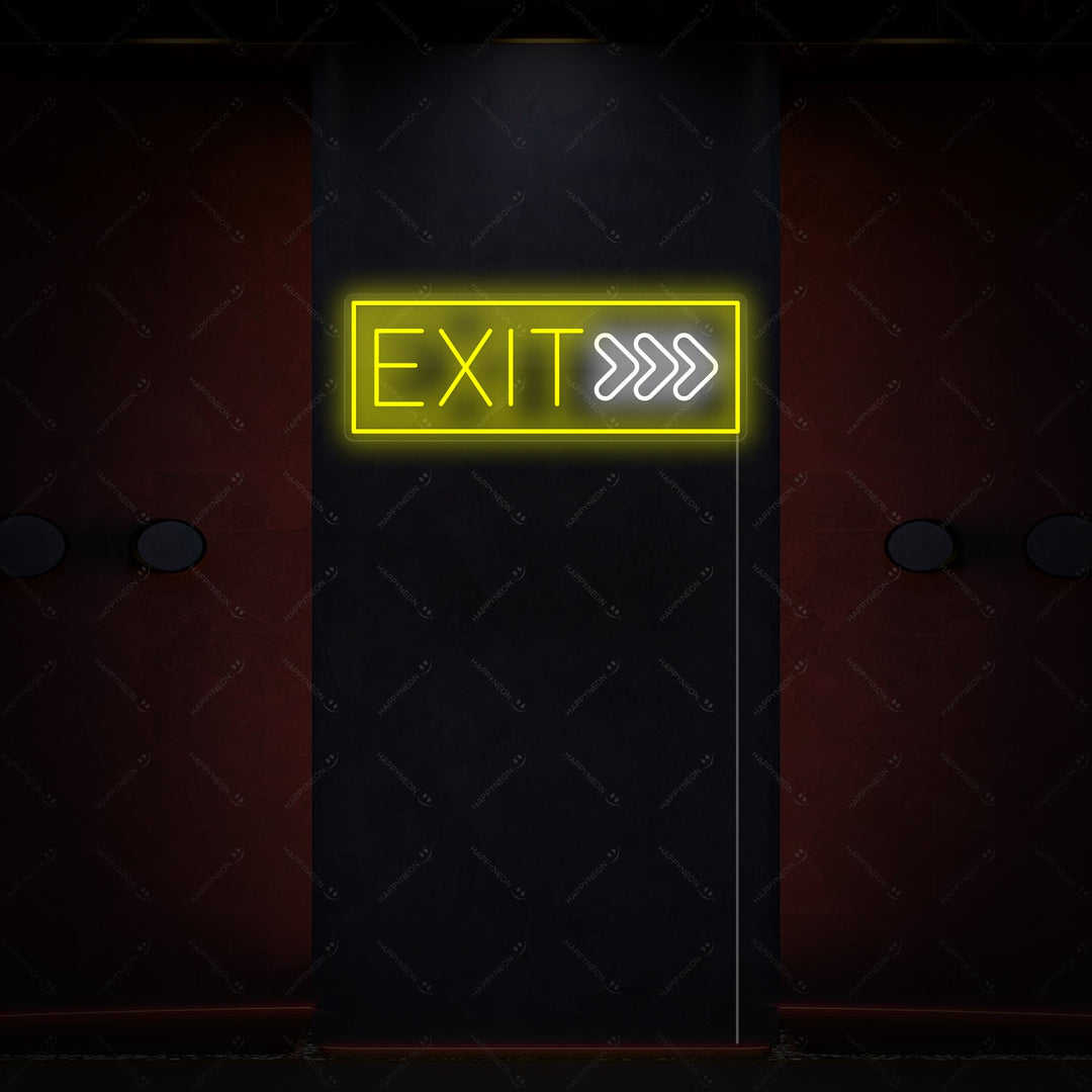 "Exit" Neonkyltti