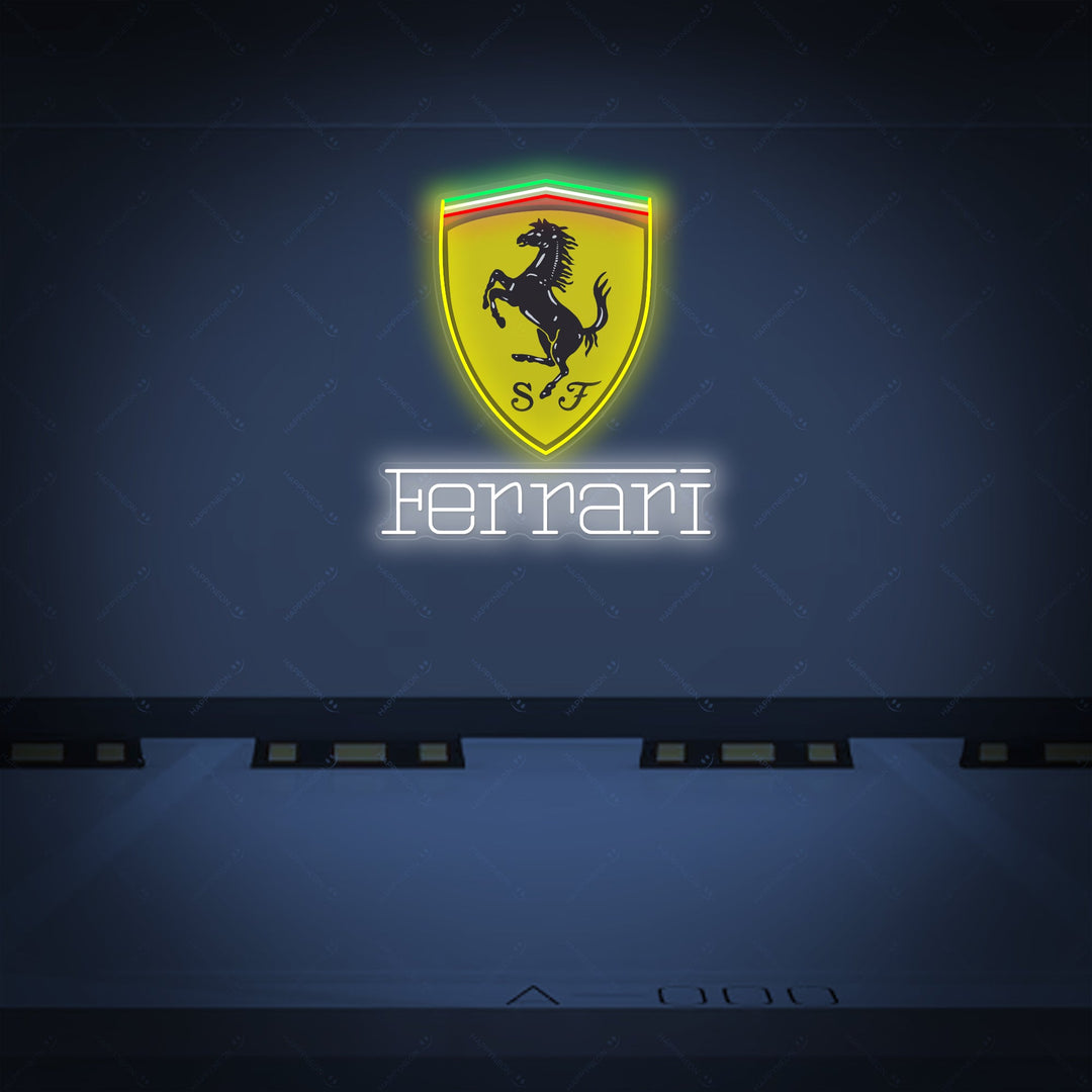 "Ferra-Car" Neonkyltti