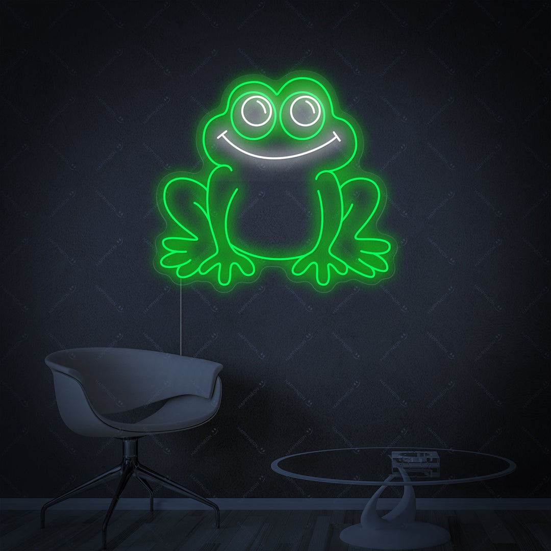 "Sammakko" Neonkyltti