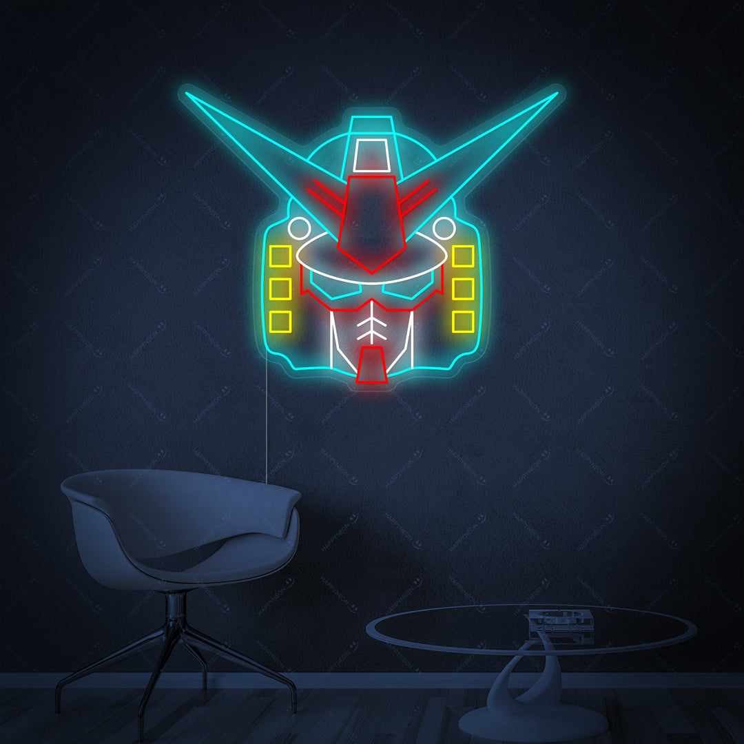"Gundam Robot" Neonkyltti