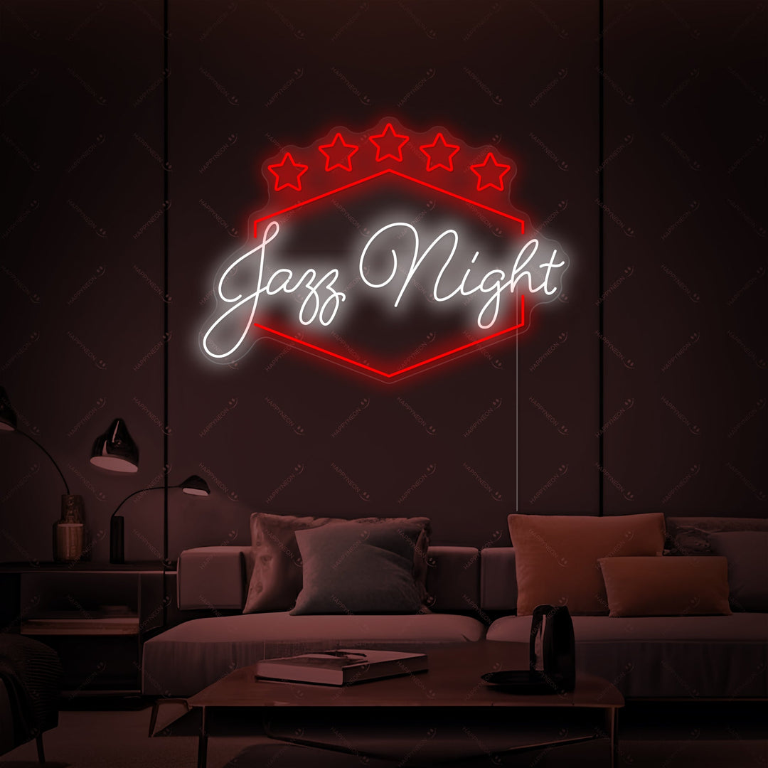 "Jazz Night" Neonkyltti