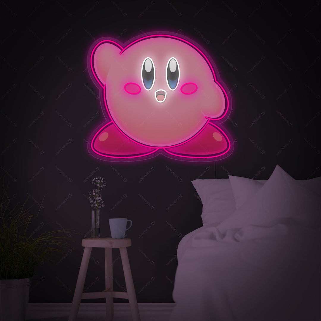 "Kirby NTD" Neonkyltti