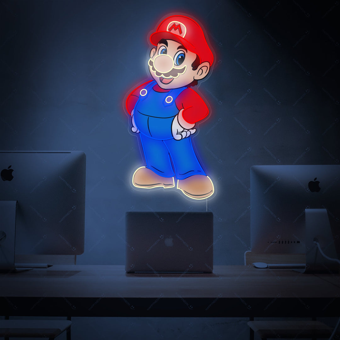 "Mario" Neonkyltti