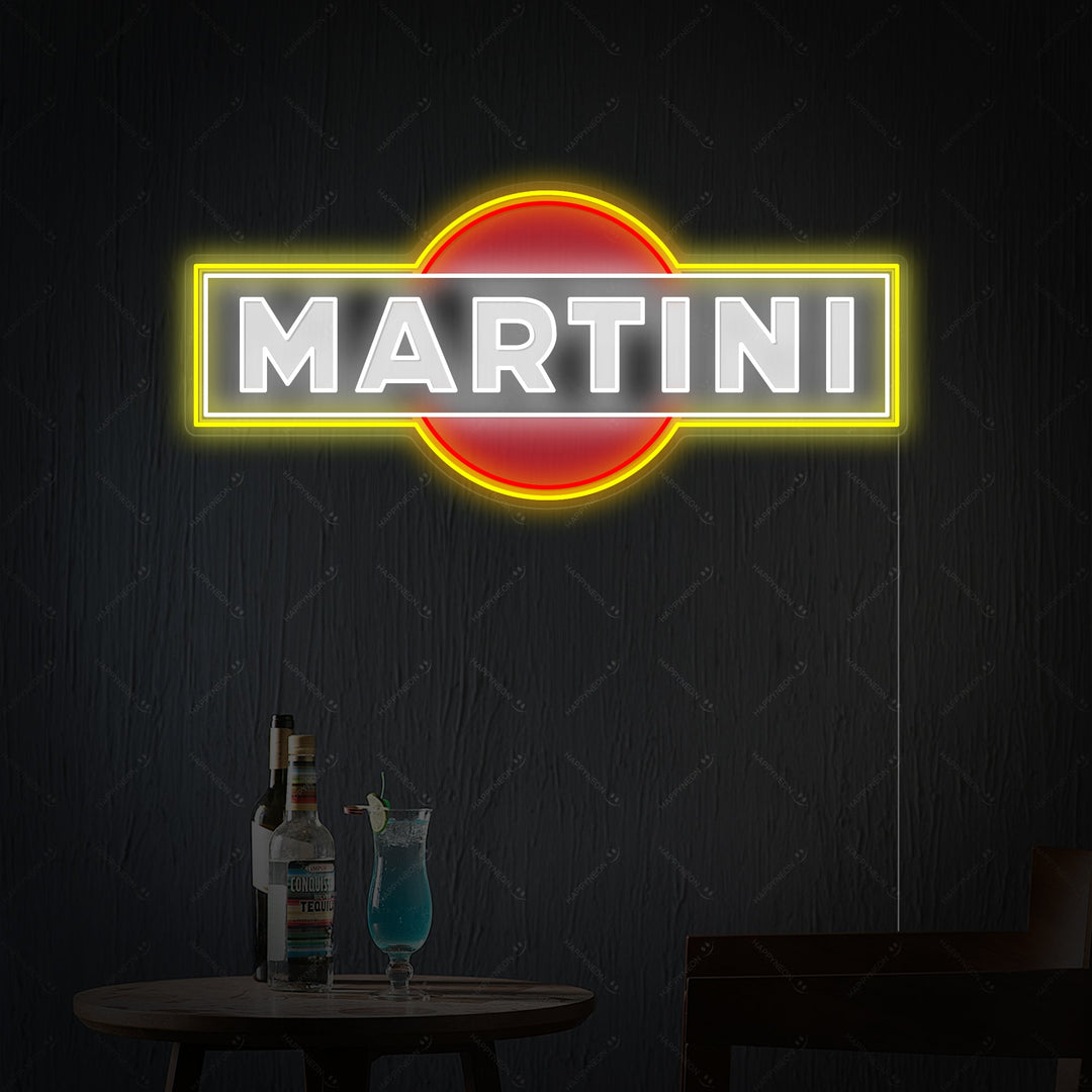 "Martini Logo" Neonkyltti
