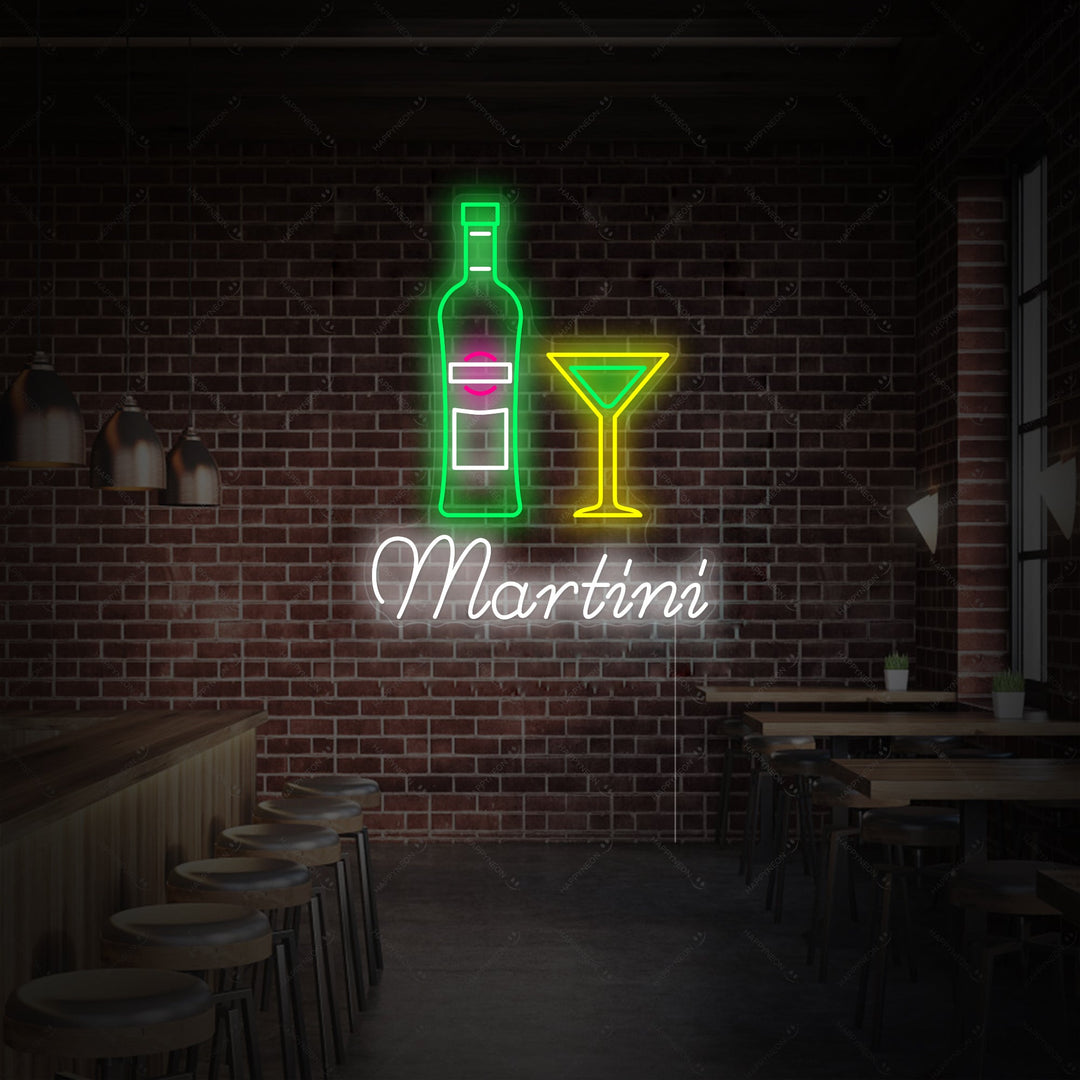 "Martini" Neonkyltti