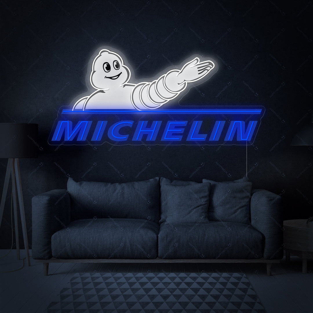 "Micheli Logo" Neonkyltti