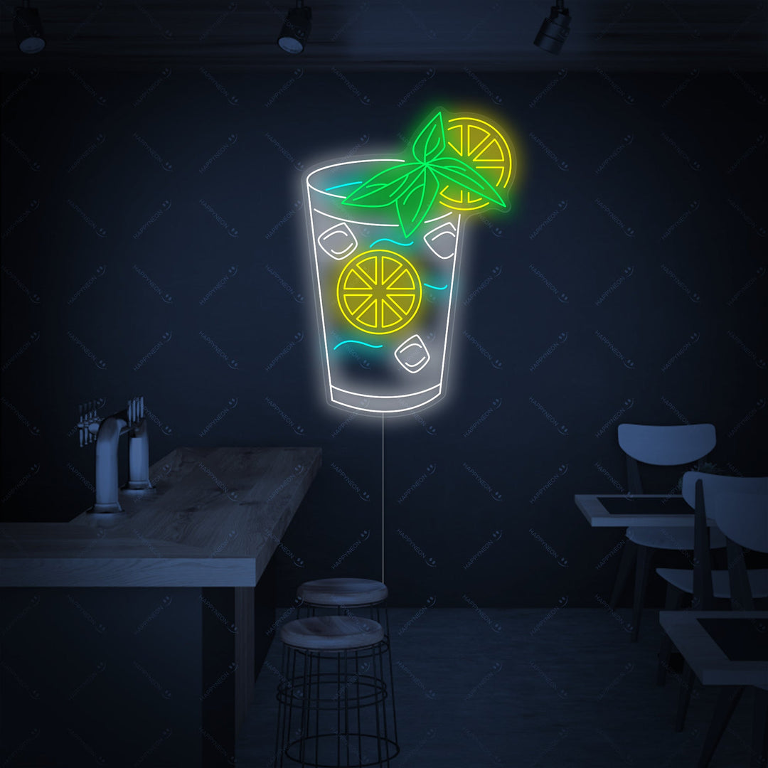 "Mojito Bar" Neonkyltti