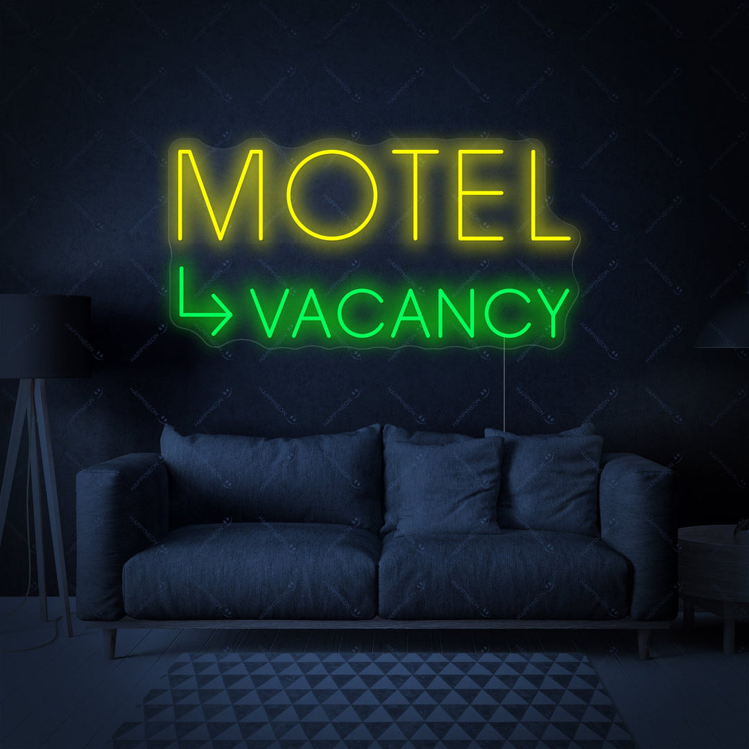 "Motel Vacancy" Neonkyltti