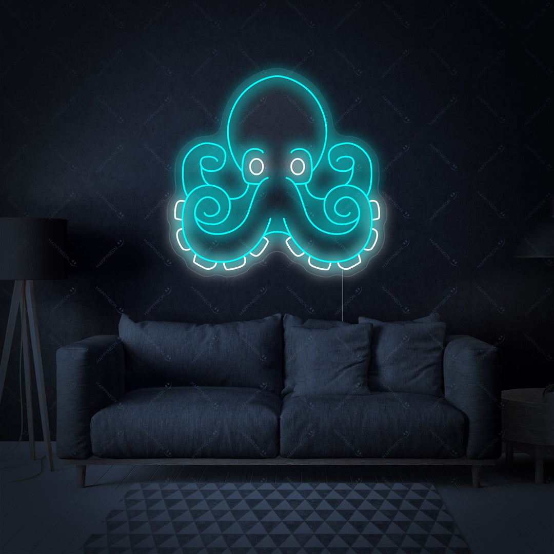 "Mustekala" Neonkyltti