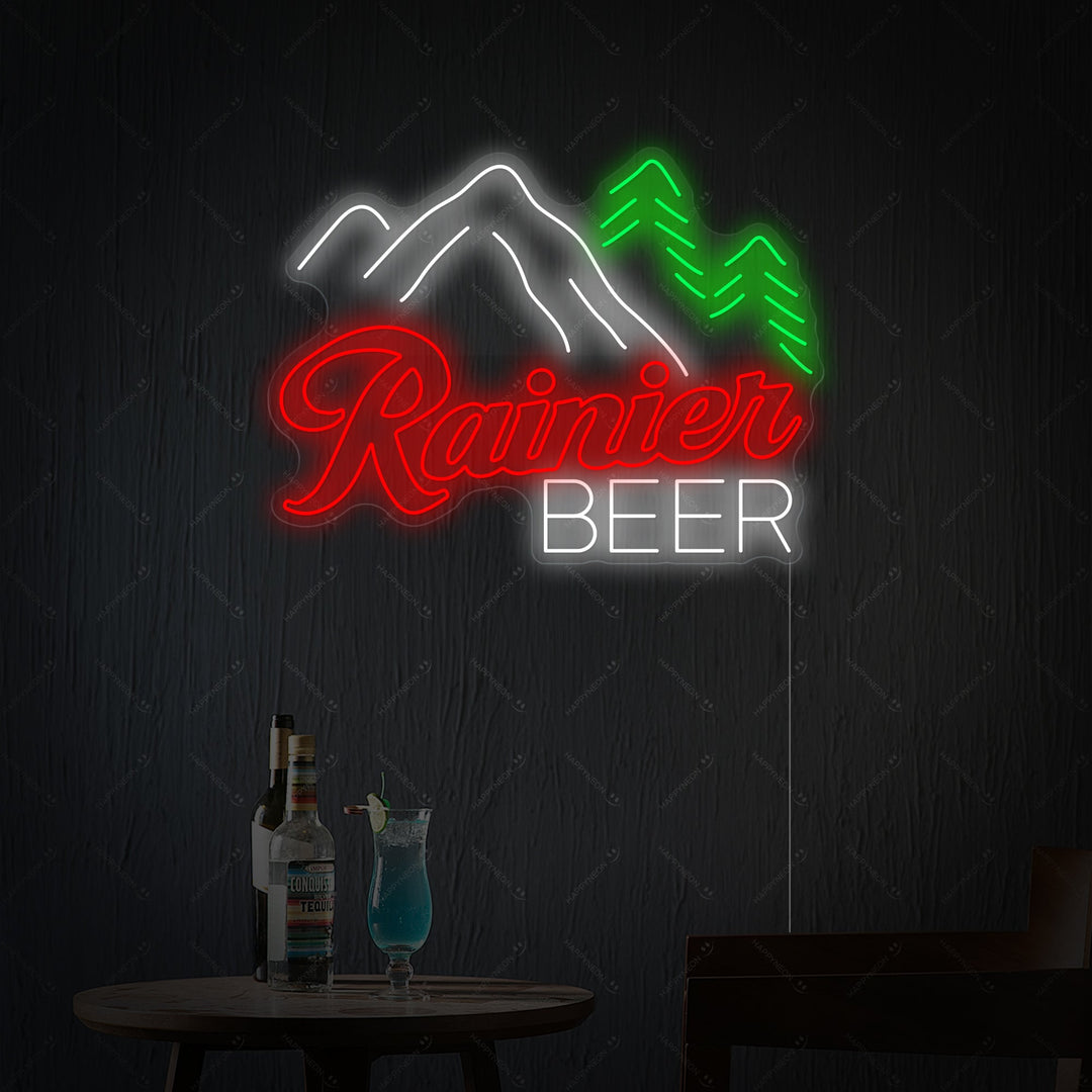 "Rainier Beer" Neonkyltti
