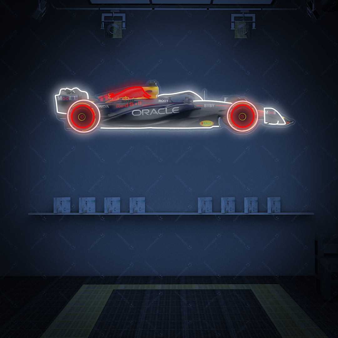 "Rb F Car" Neonkyltti