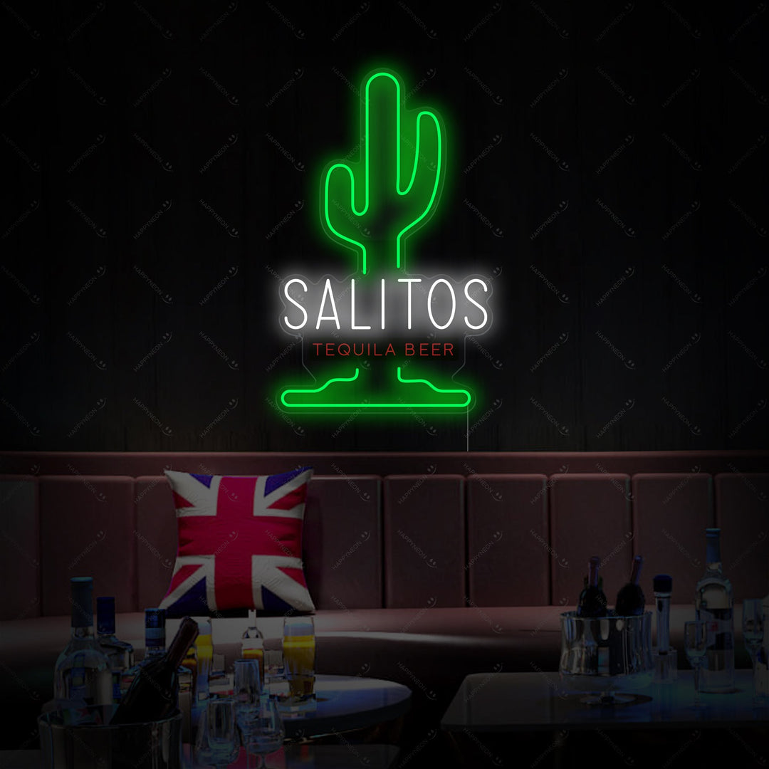 "Salitos" Neonkyltti