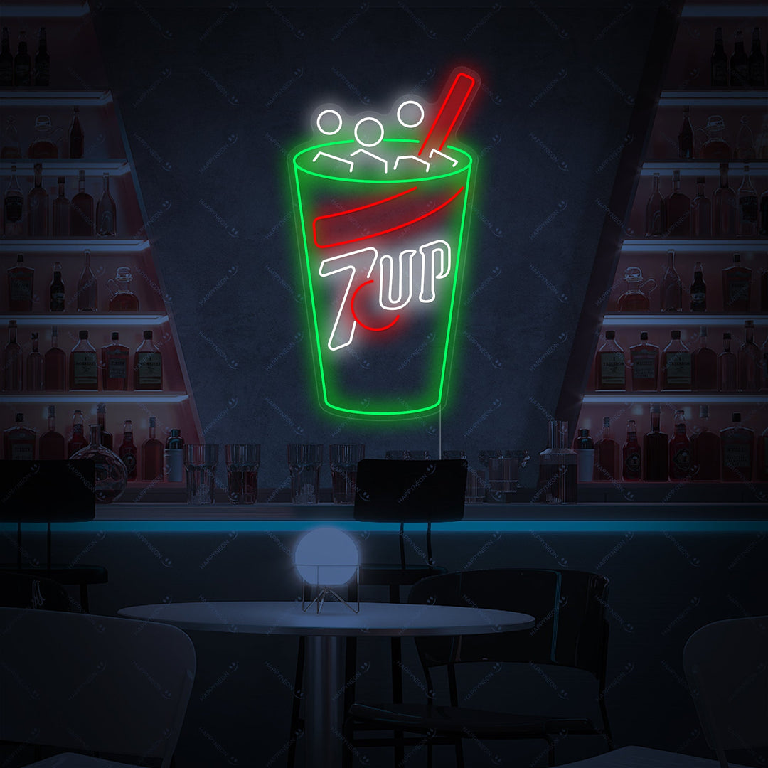 "Soda juomien logo" Neonkyltti