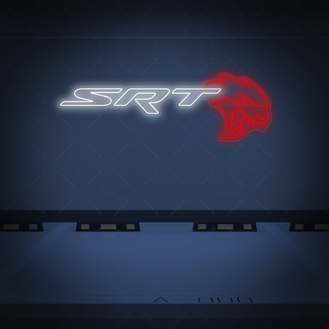 "SRT" Neonkyltti