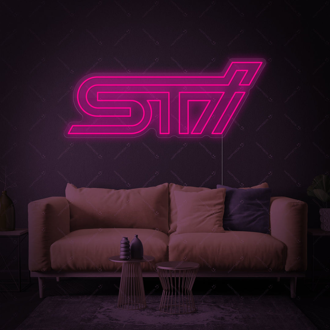 "Sti-logo" Neonkyltti