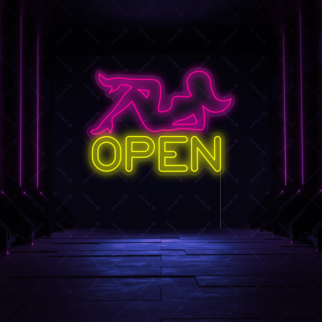 "Strippiklubi" Neonkyltti