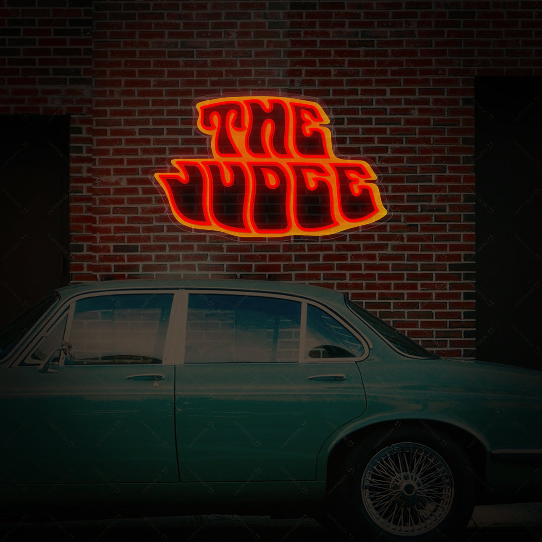 "The Judge" Neonkyltti