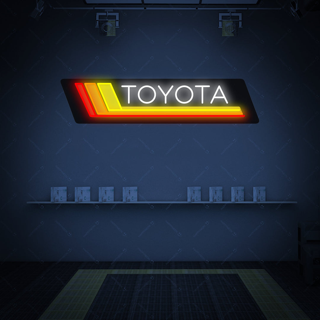 "Toyo-Car" Neonkyltti