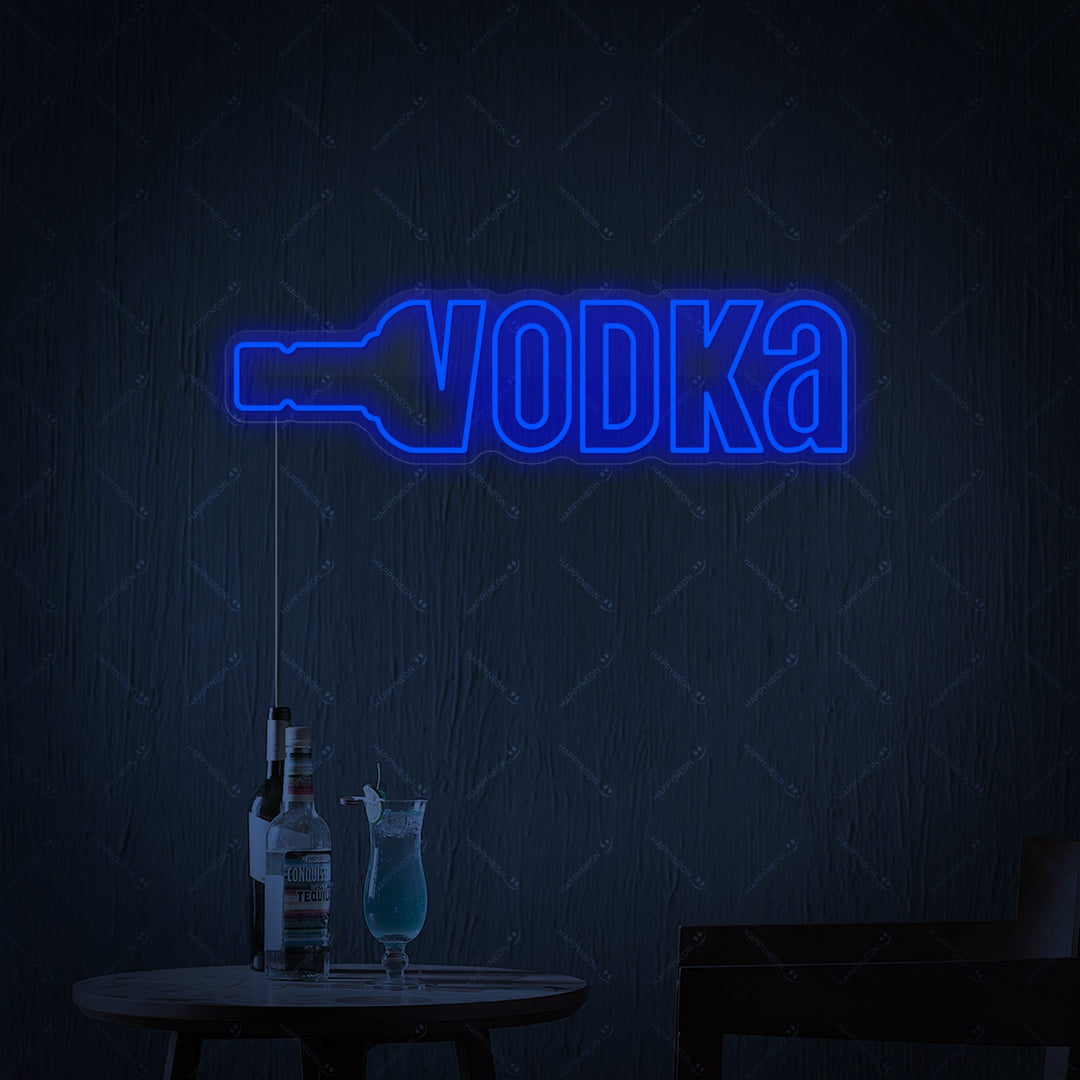 "Vodka" Neonkyltti
