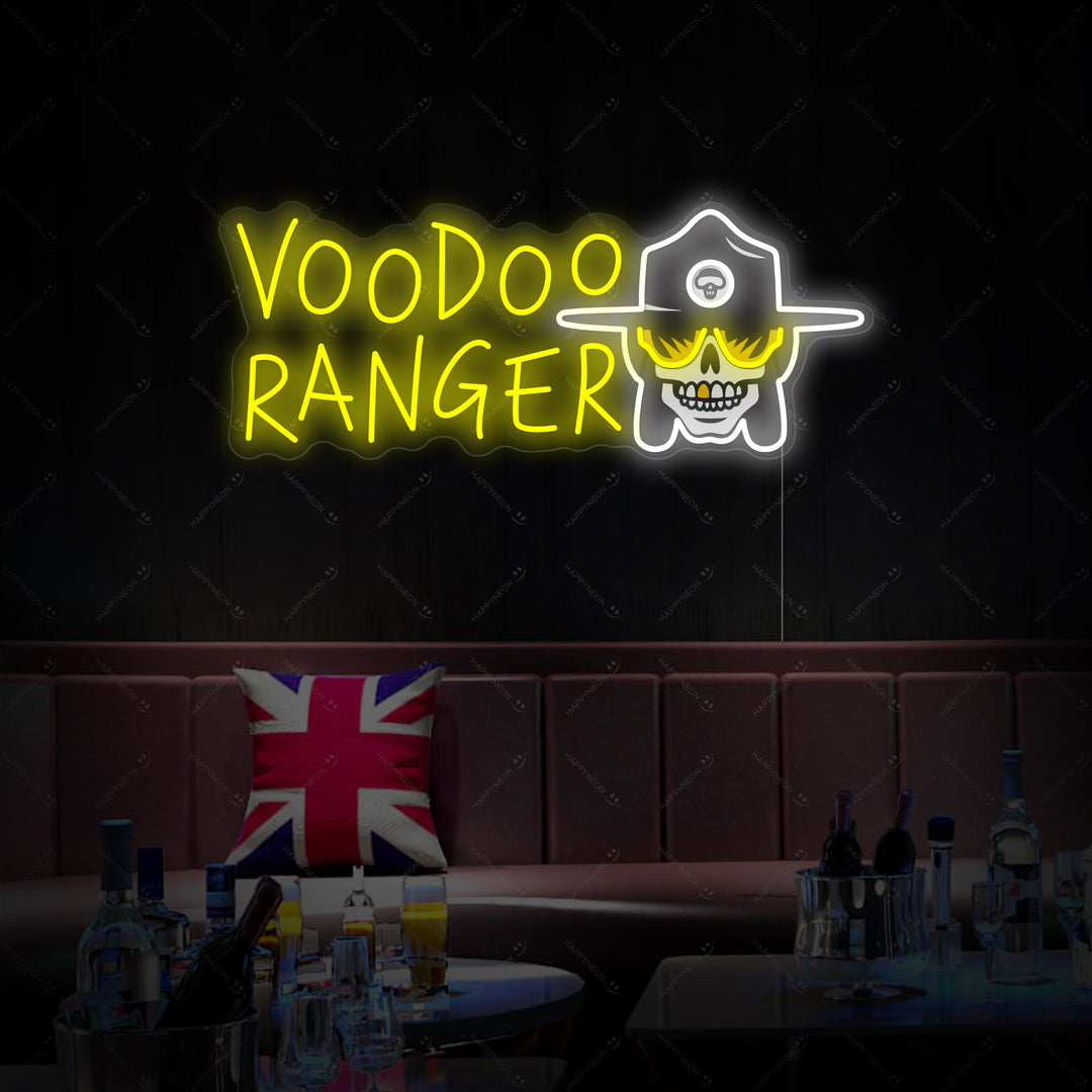 "Voodoo Ranger" Neonkyltti