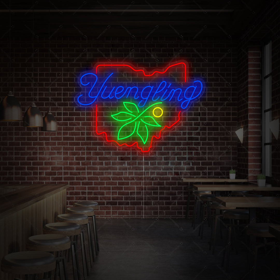 "Yuengling Ohio" Neonkyltti