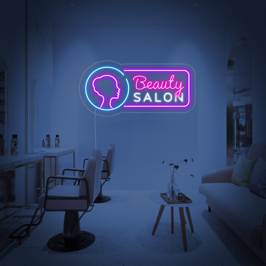 "Beauty Salon" Neonkyltti