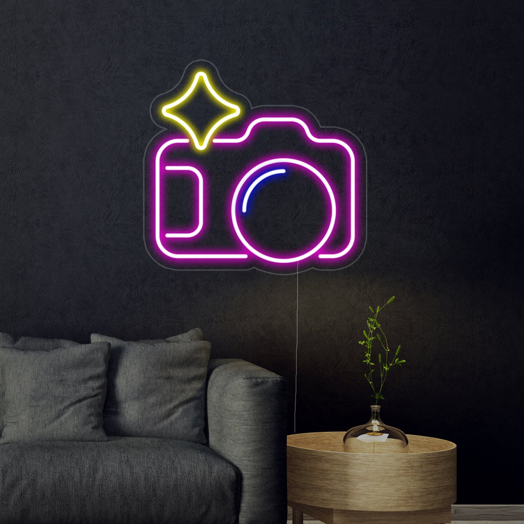 "Kamera" Neonkyltti