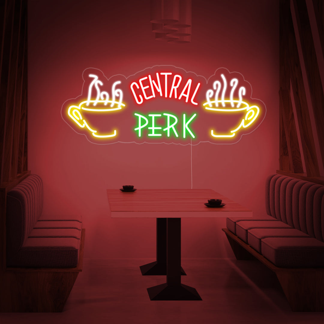 "Central Perk" Neonkyltti