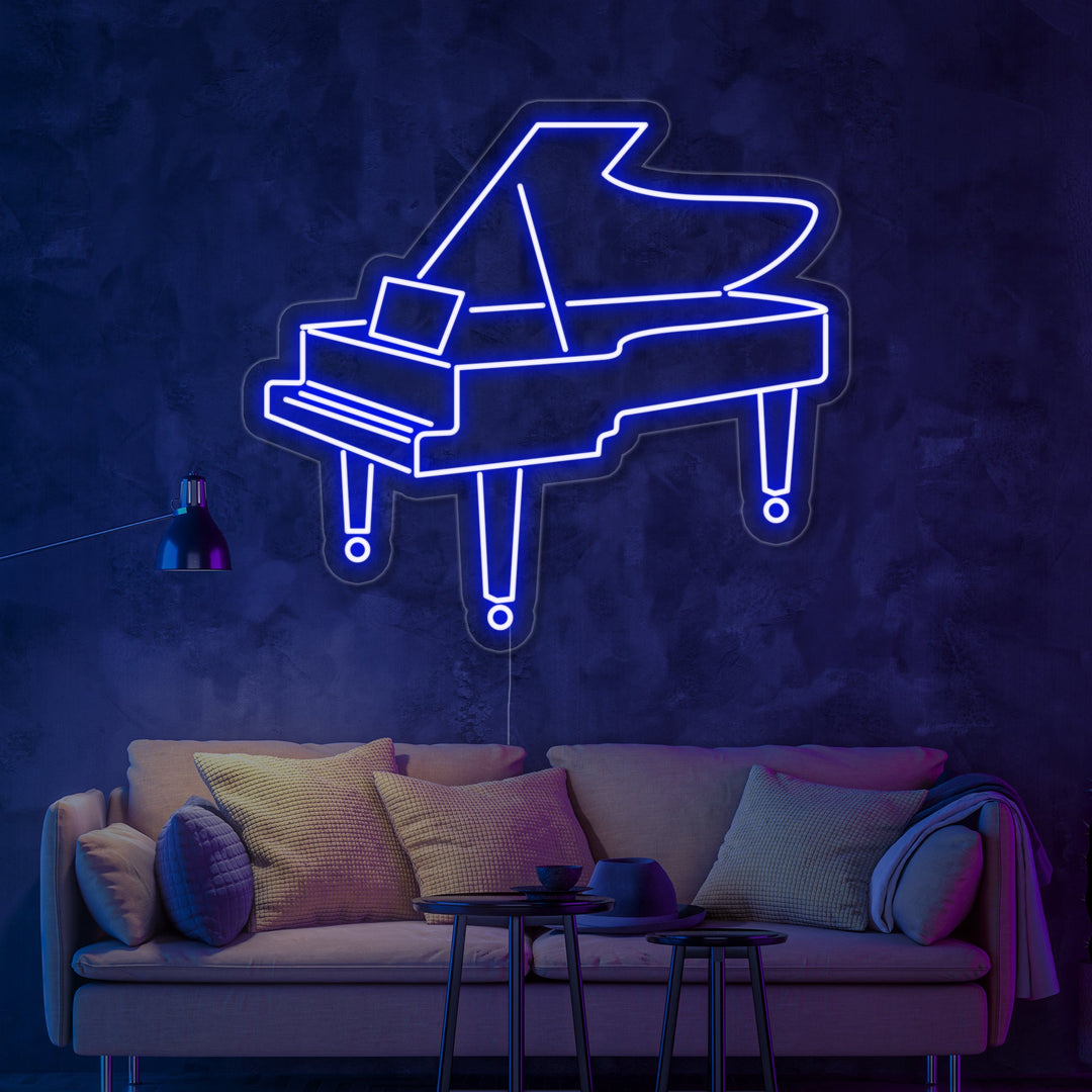 "Flyygeli" Neonkyltti