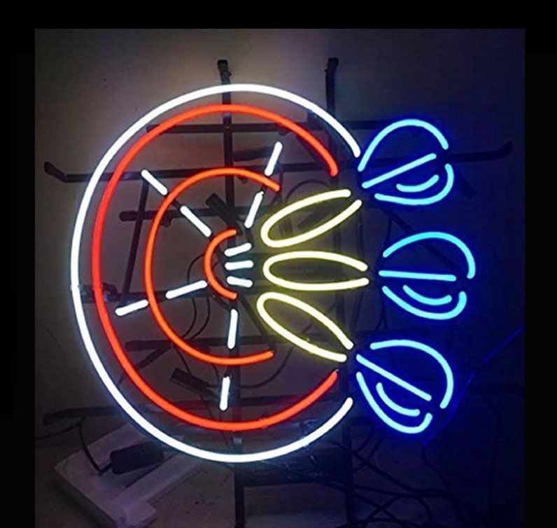 "Tikka" Neonkyltti