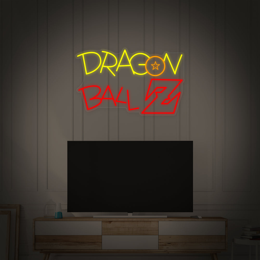 "Dragon Ball Z -Logon Anime" Neonkyltti