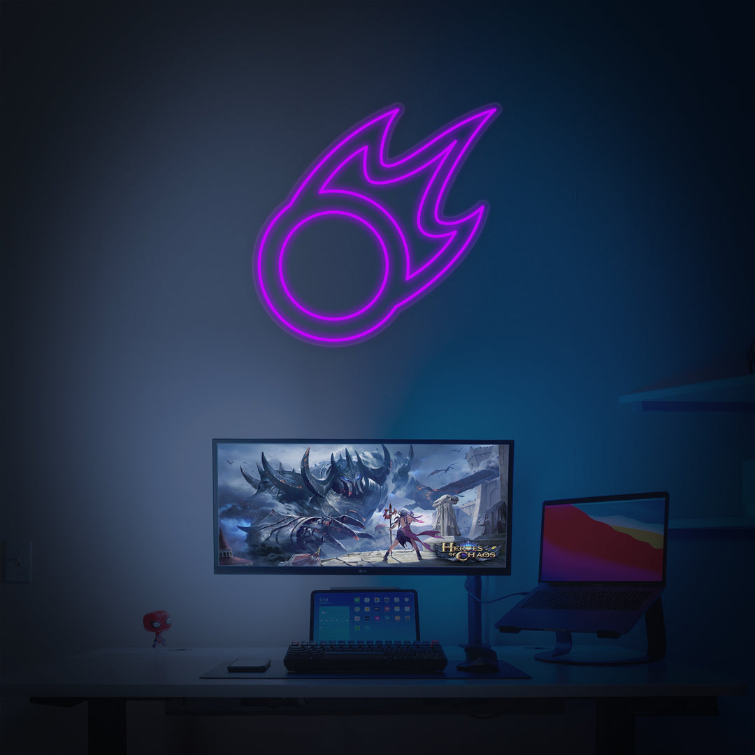 "FF XIV" Neonkyltti