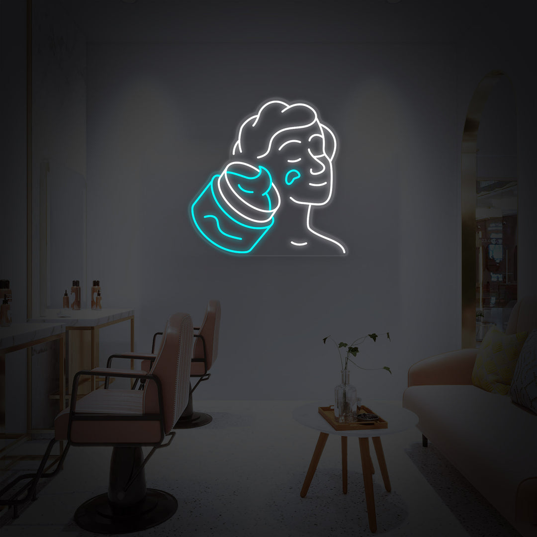 "Hygienia Ihonhoito" Neonkyltti