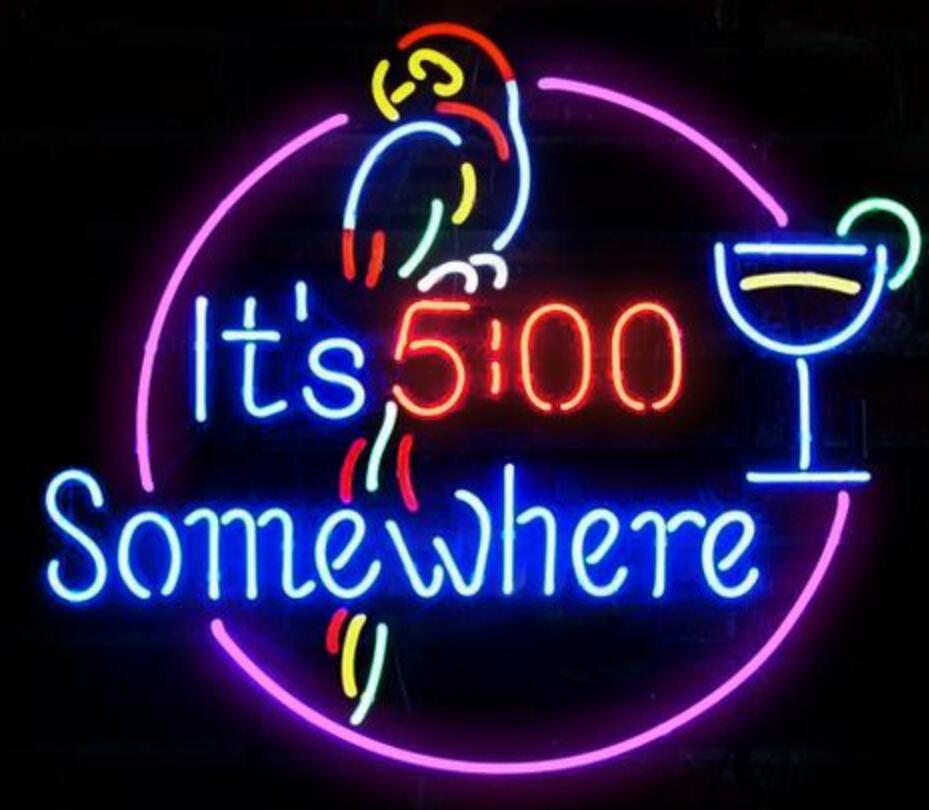 "Its 500 Somewhere" Neonkyltti