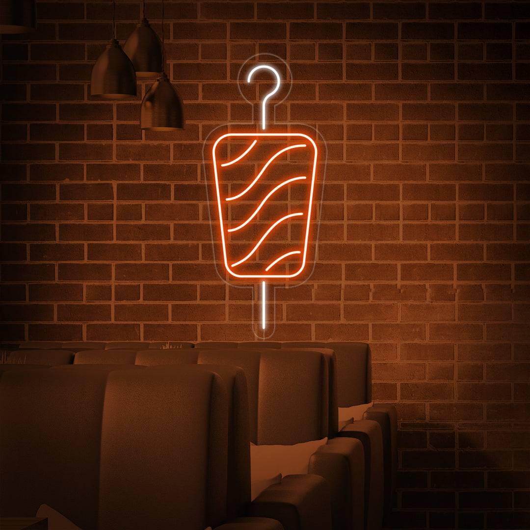 "Kebab" Neonkyltti