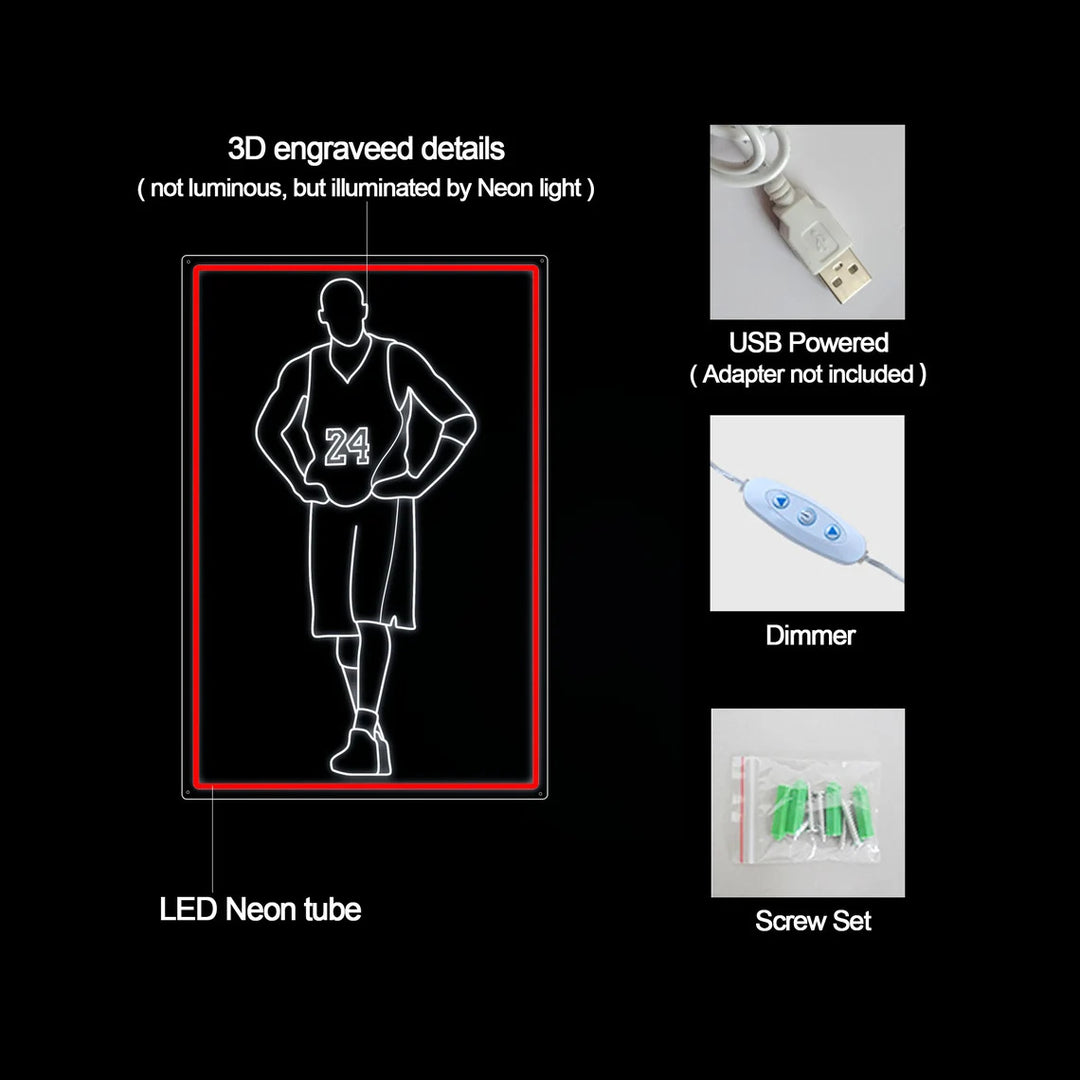 "Too Fit To Quit Teksti Kuntosalipainon Käsipainolla" Pieni Neonkyltti