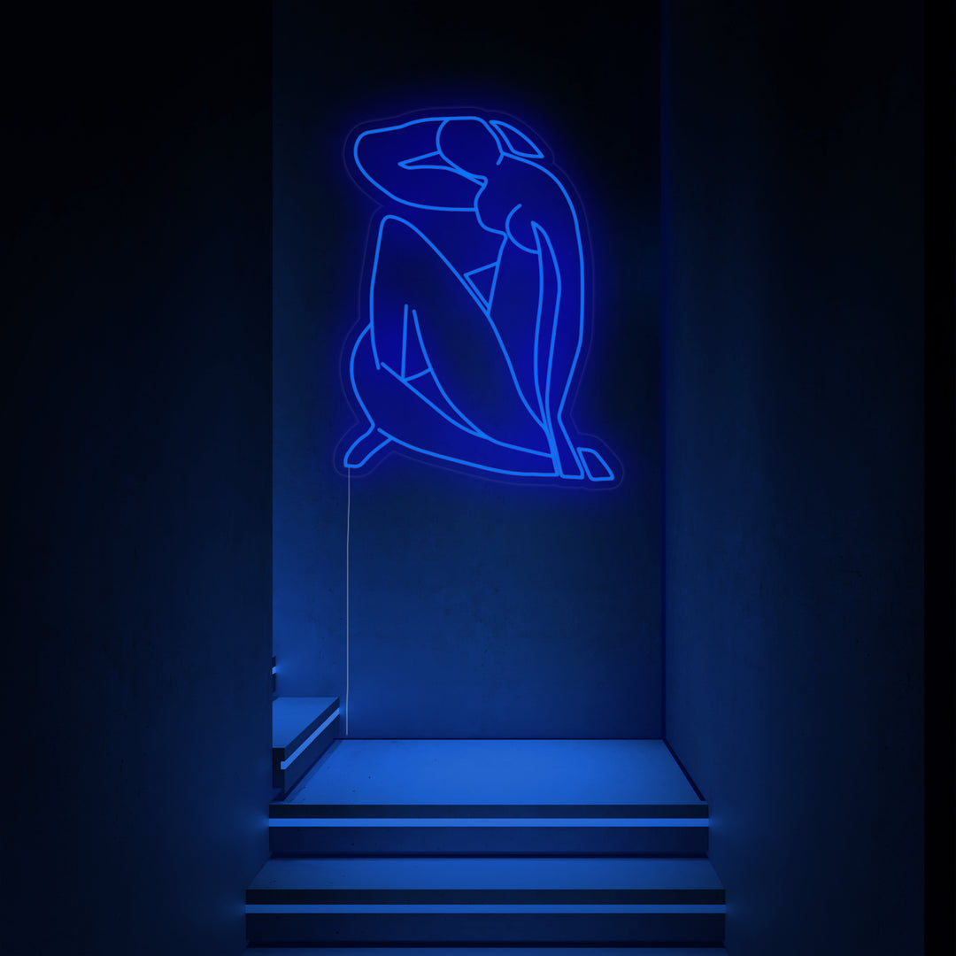 "Alaston Henri Matisse" Neonkyltti