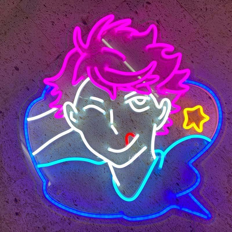 "Oikawa Tooru -Anime" Neonkyltti